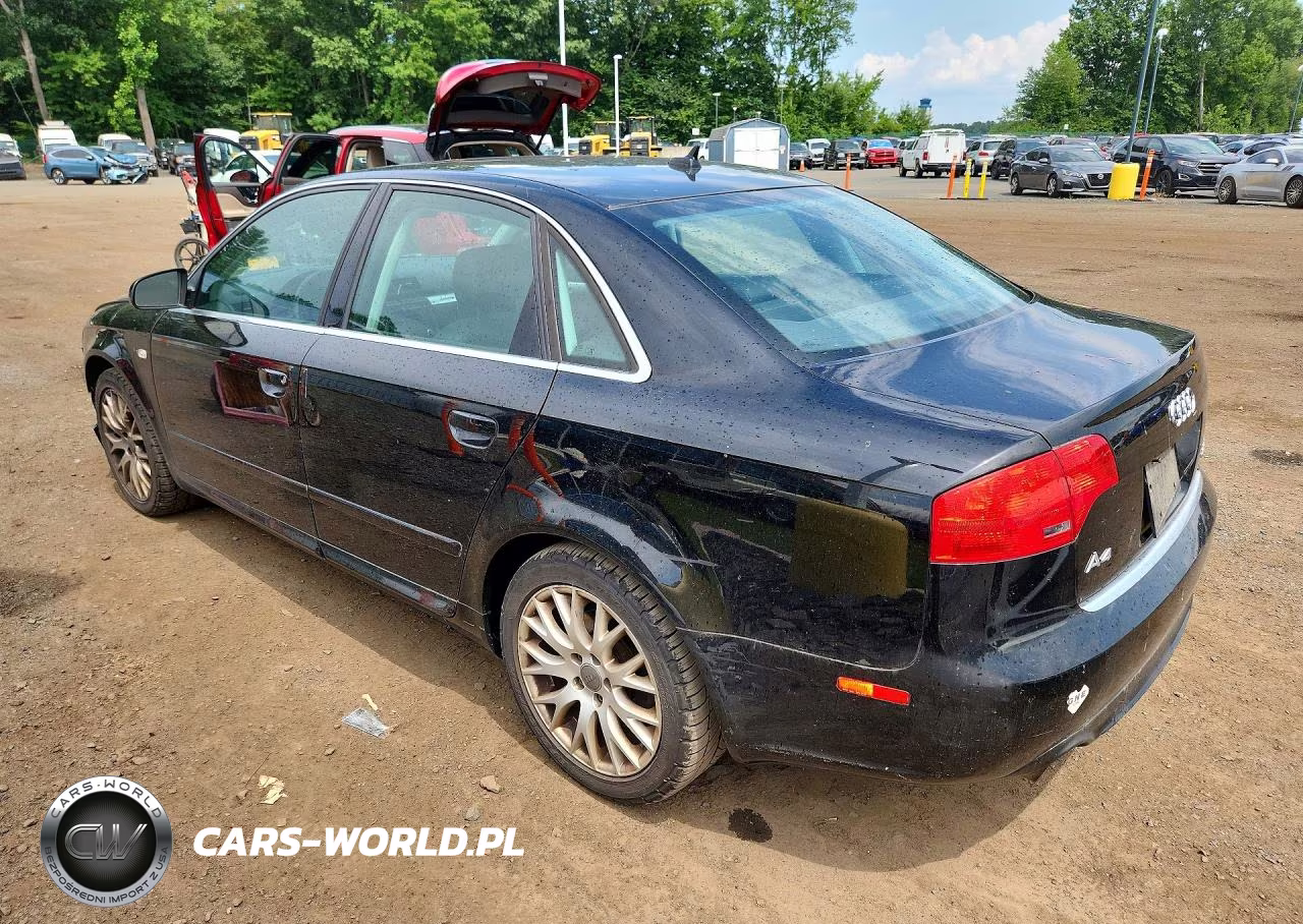 2008 Audi A4 2.0T Quattro VIN:WAUDF78E08A140867 - 2