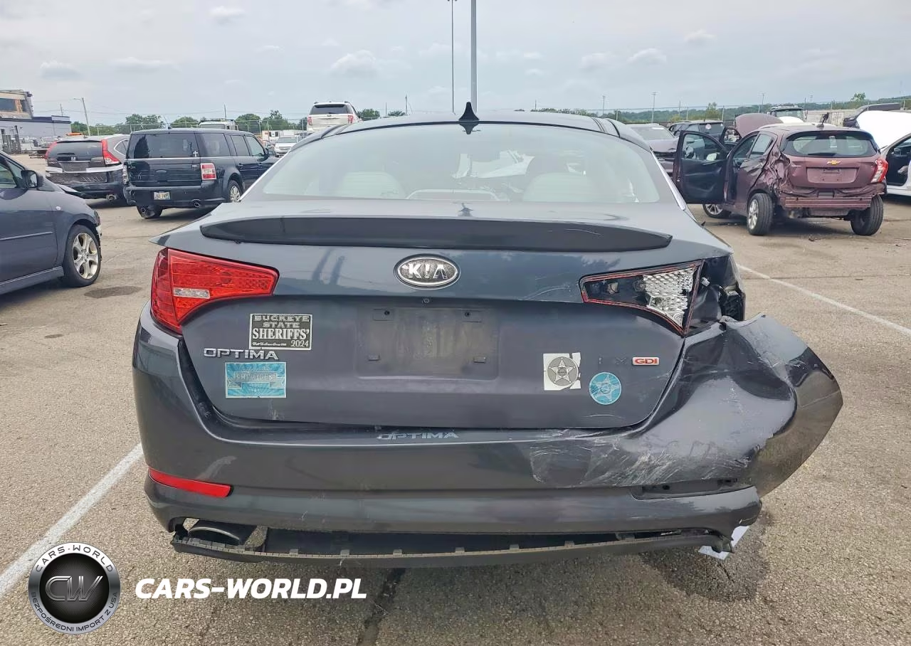 2011 Kia Optima Ex VIN:KNAGN4A77B5159927 - 6