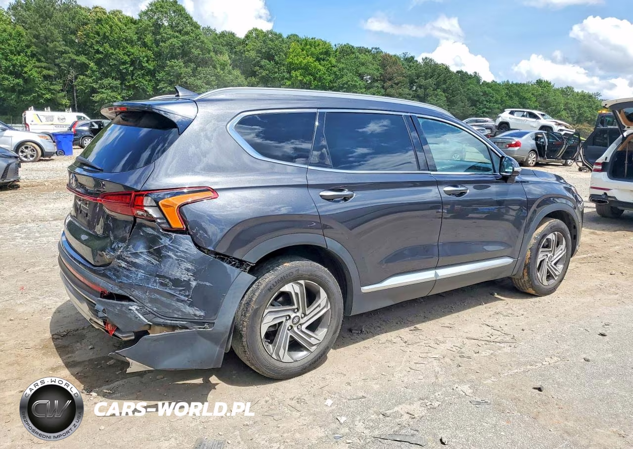 2022 Hyundai Santa Fe Sel VIN:5NMS64AJ6NH391748 - 3