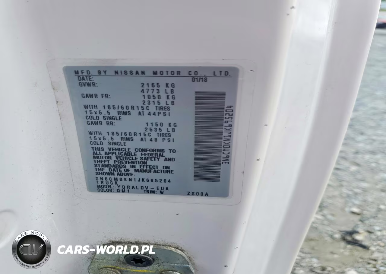 2018 Nissan Nv200 Delivery Van VIN:3N6CM0KN1JK695204 - 13