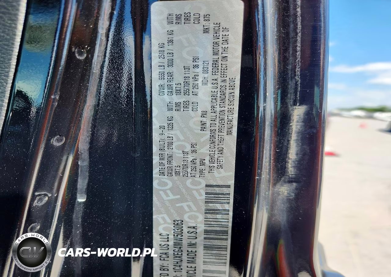 JEEP WRANGLER U VIN:1C4HJXEG4MW503063 - 13