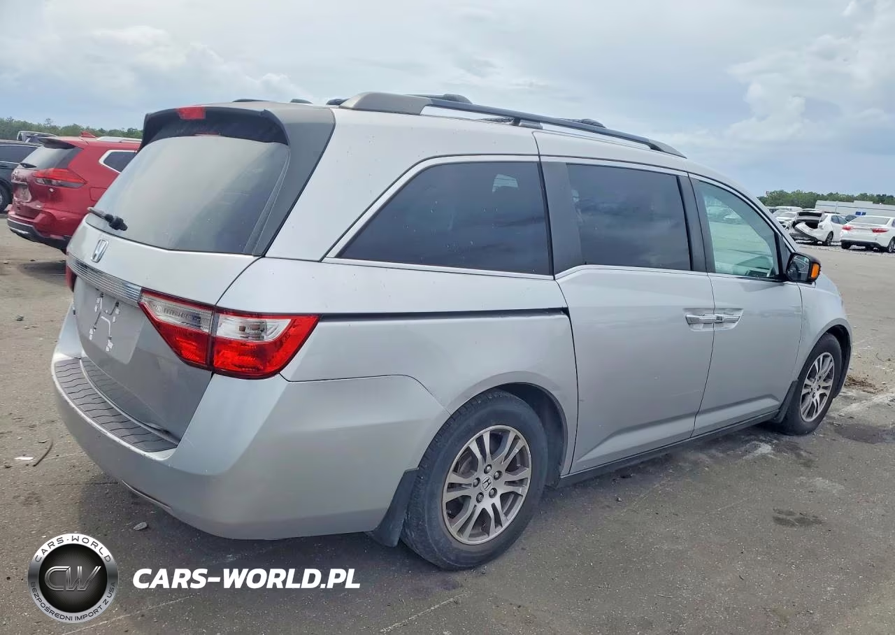 2012 Honda Odyssey Exl VIN:5FNRL5H64CB036008 - 3