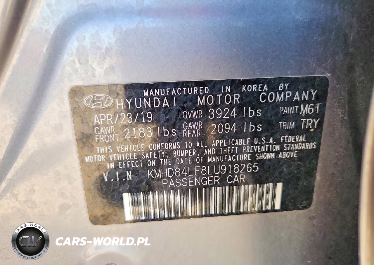 2020 Hyundai Elantra Value Edition VIN:KMHD84LF8LU918265 - 13