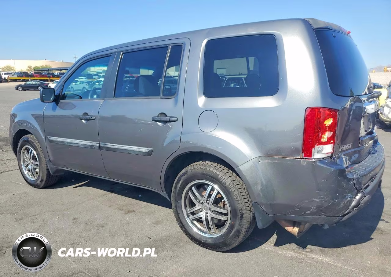 2011 Honda Pilot Lx VIN:5FNYF3H23BB025651 - 2