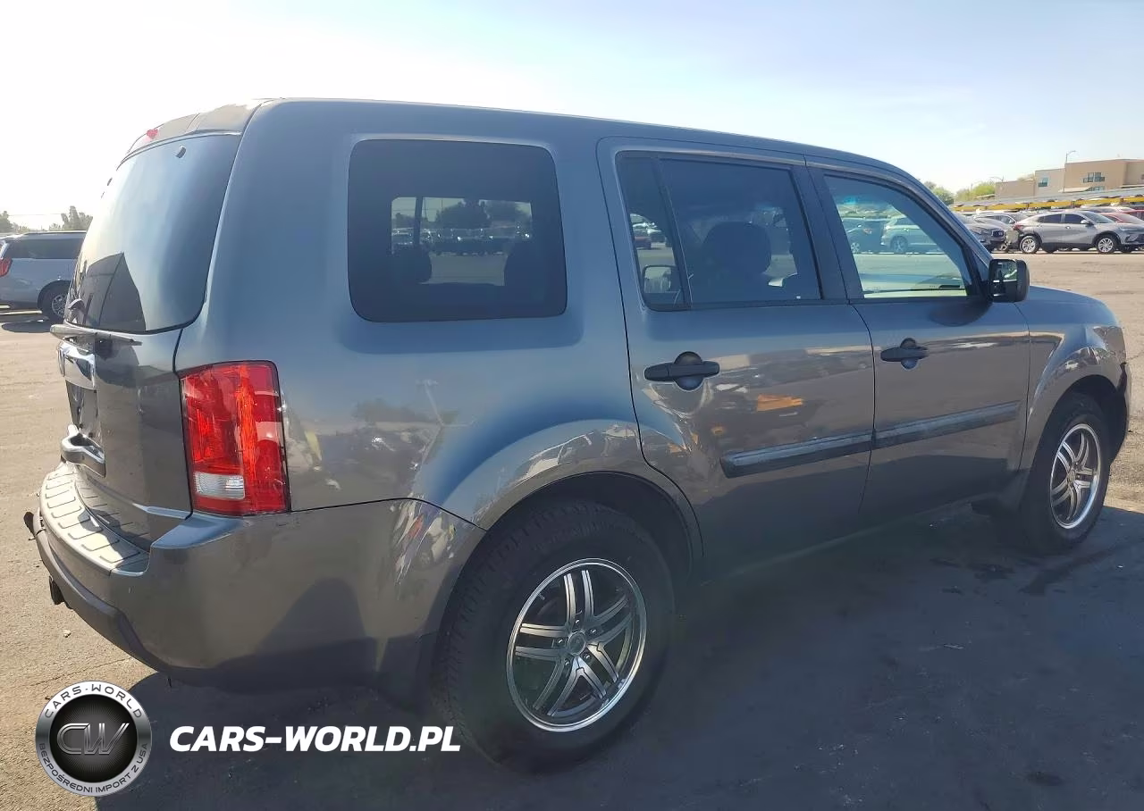 2011 Honda Pilot Lx VIN:5FNYF3H23BB025651 - 3