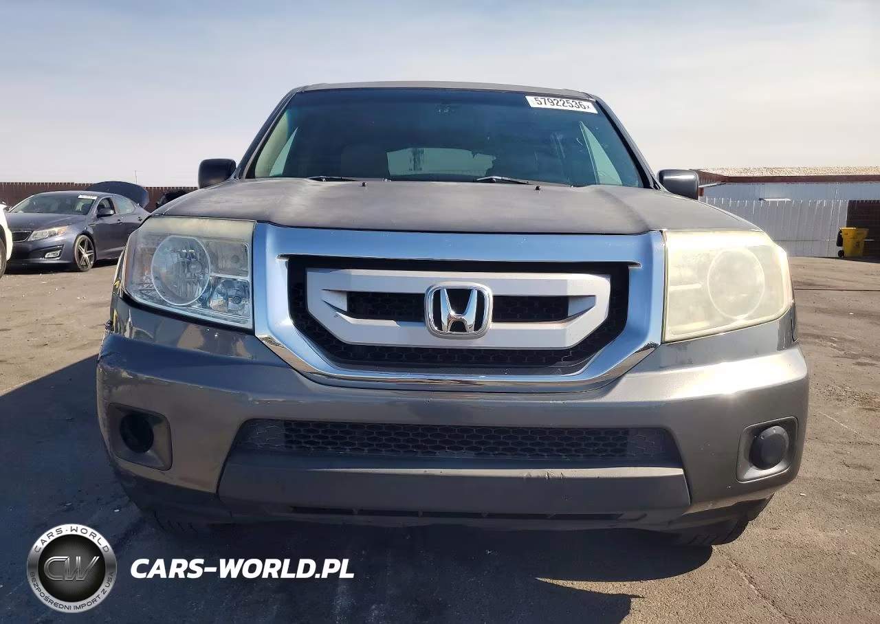 2011 Honda Pilot Lx VIN:5FNYF3H23BB025651 - 5