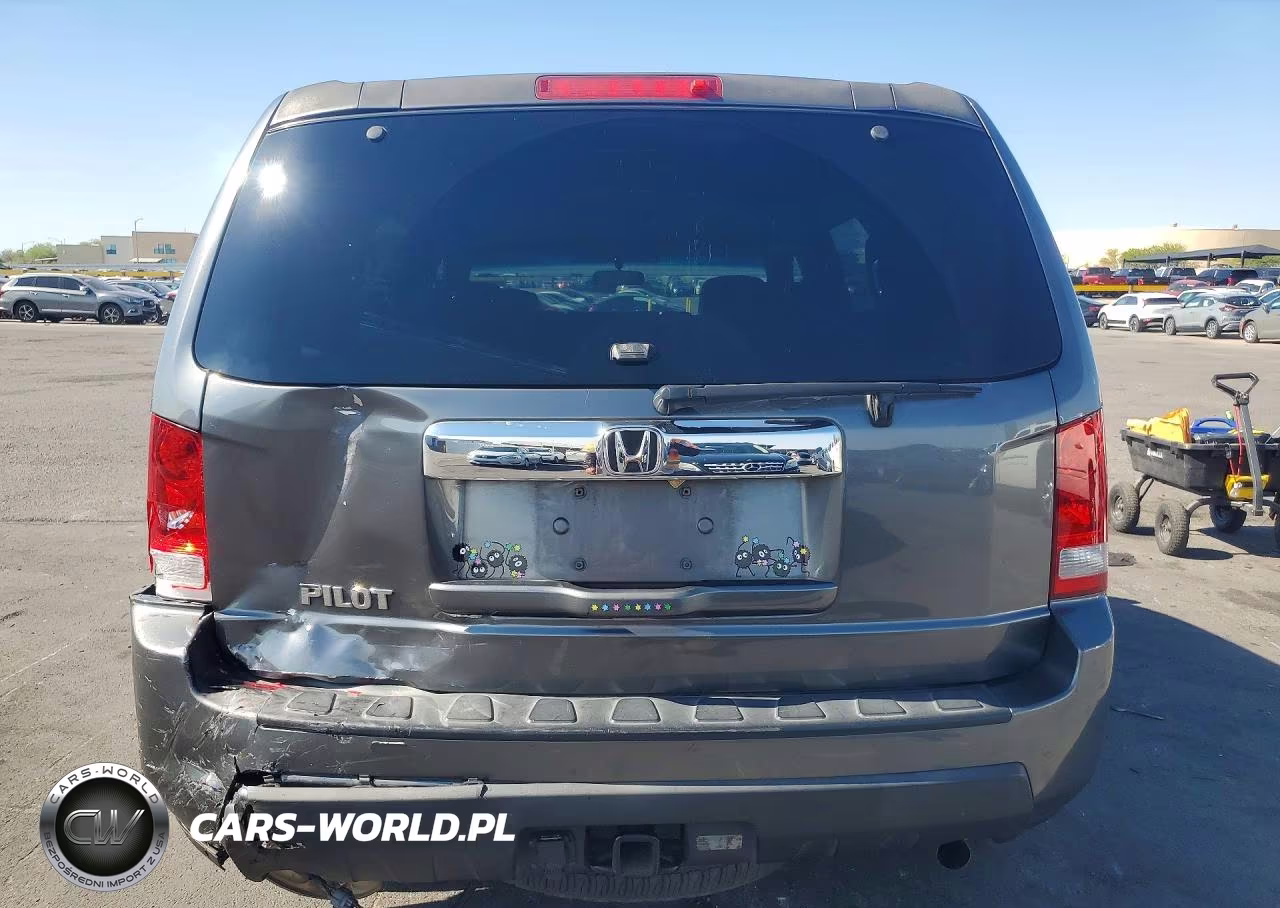 2011 Honda Pilot Lx VIN:5FNYF3H23BB025651 - 6