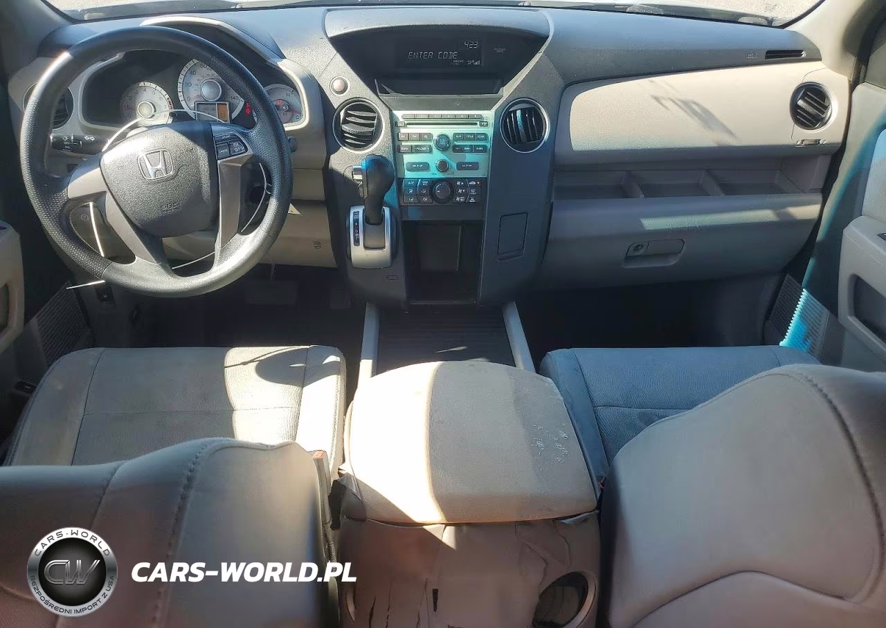 2011 Honda Pilot Lx VIN:5FNYF3H23BB025651 - 8