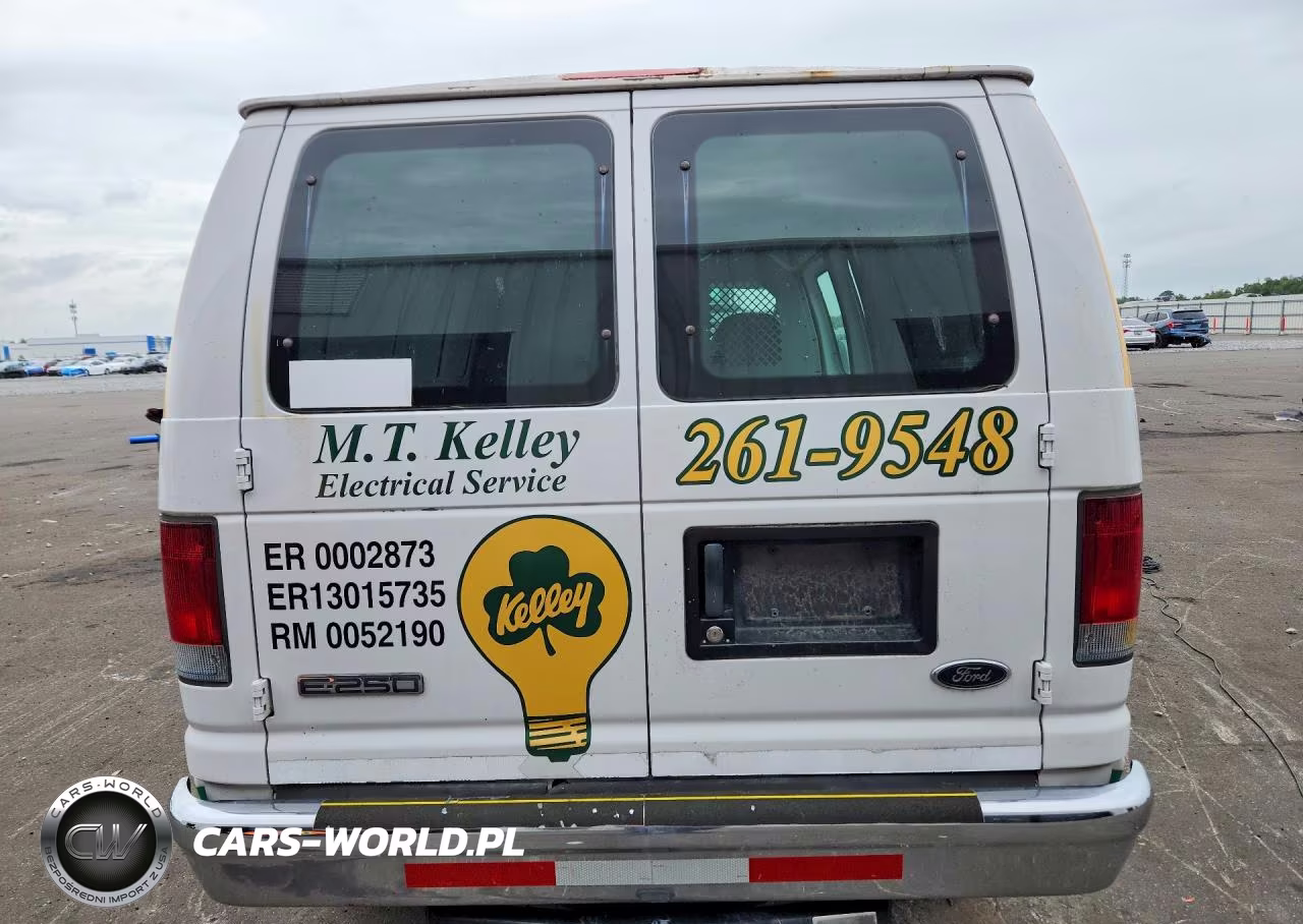 2006 Ford E250 Delivery Van VIN:1FTNE24W06HA67791 - 6