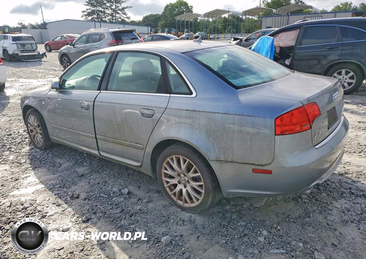 2008 Audi A4 2.0T VIN:WAUAF78E18A134837 - 2