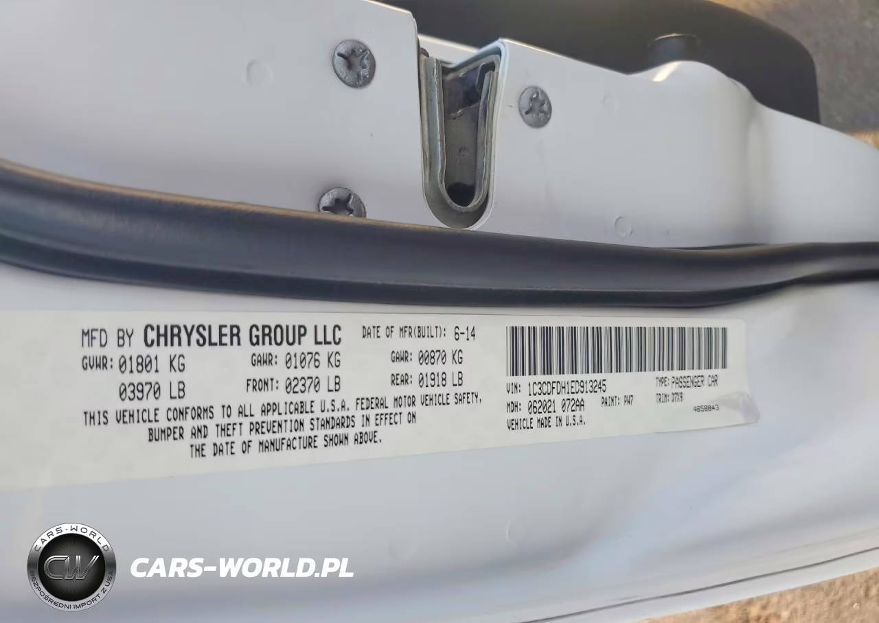 2014 Dodge Dart Aero VIN:1C3CDFDH1ED913245 - 12