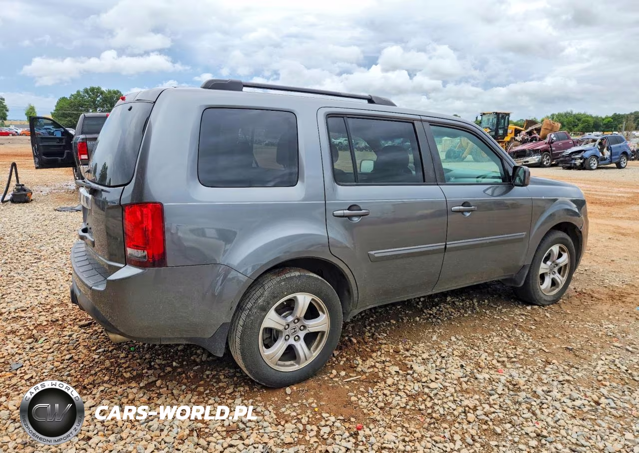 2012 Honda Pilot Ex VIN:5FNYF3H42CB003756 - 3