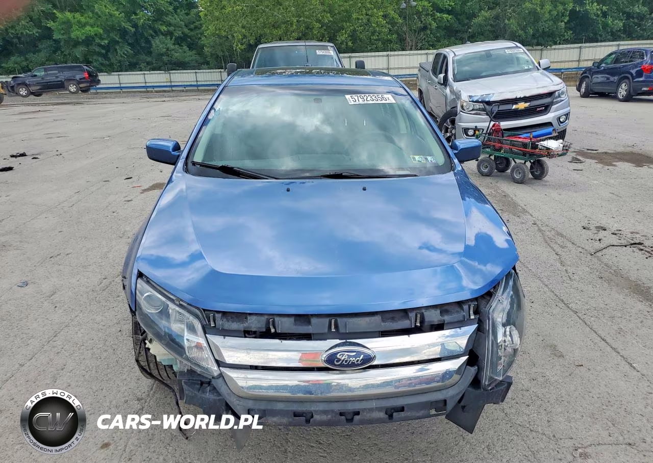 2010 Ford Fusion Se VIN:3FAHP0HA8AR187216 - 5