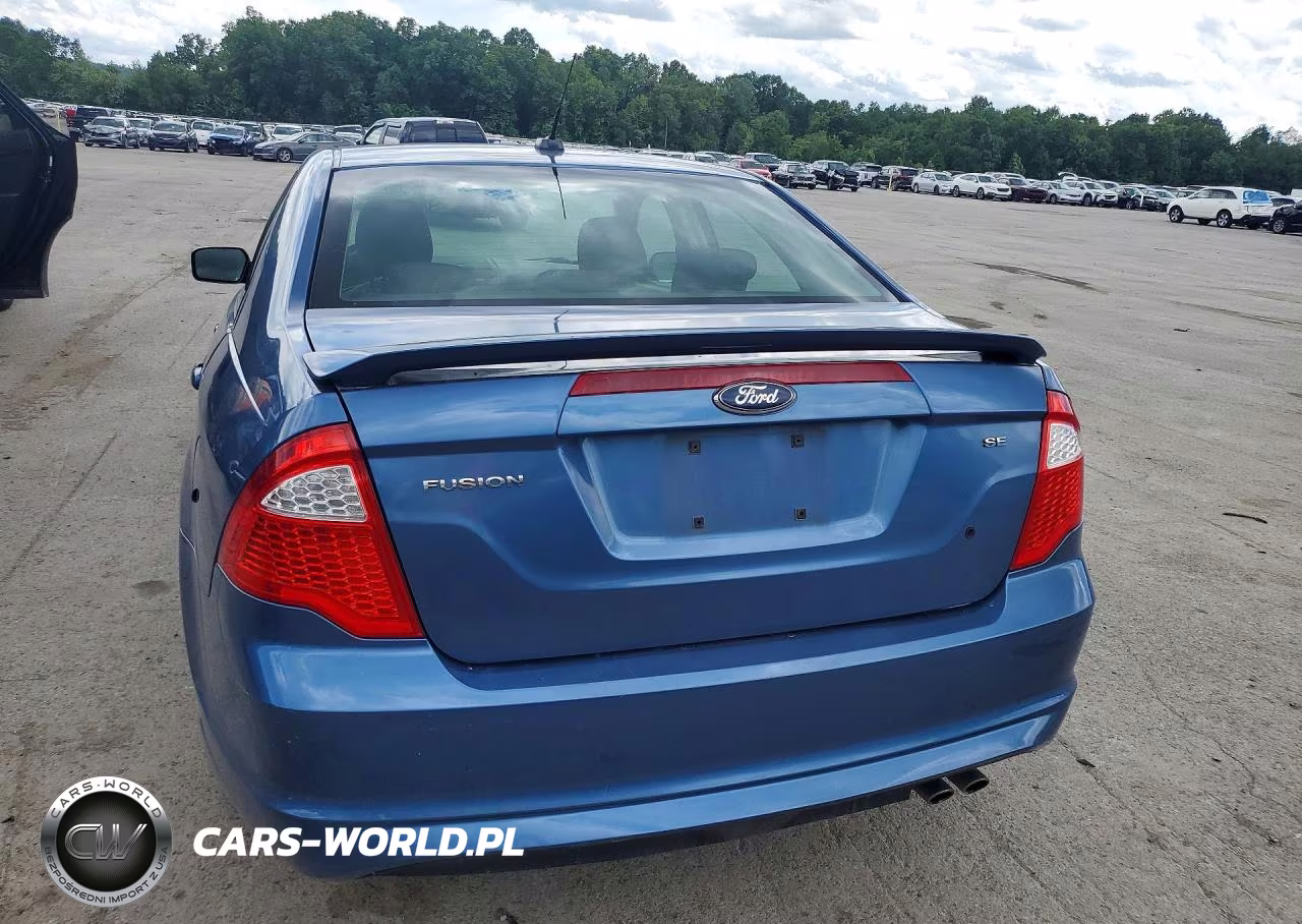 2010 Ford Fusion Se VIN:3FAHP0HA8AR187216 - 6