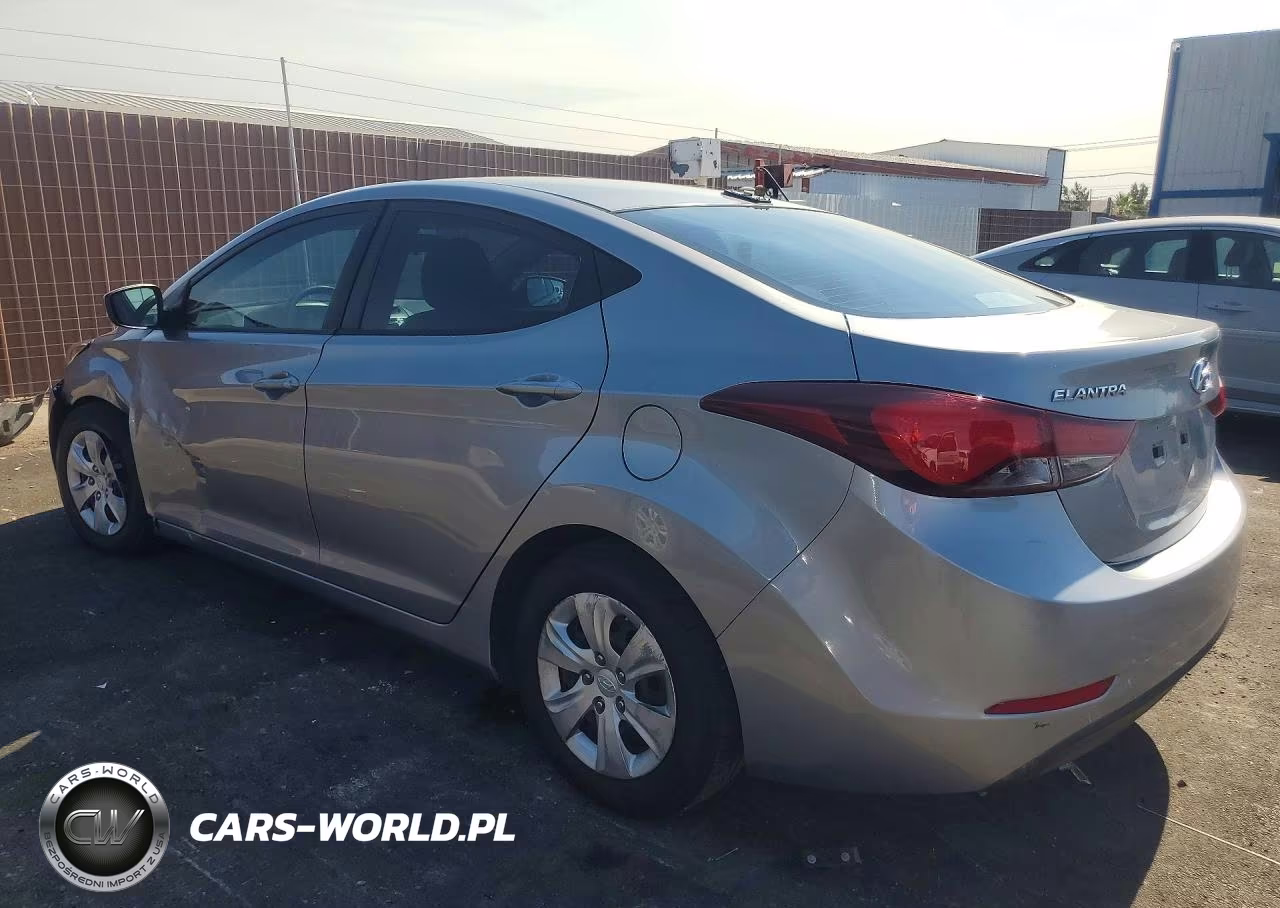 2016 Hyundai Elantra Se VIN:5NPDH4AE6GH676073 - 2