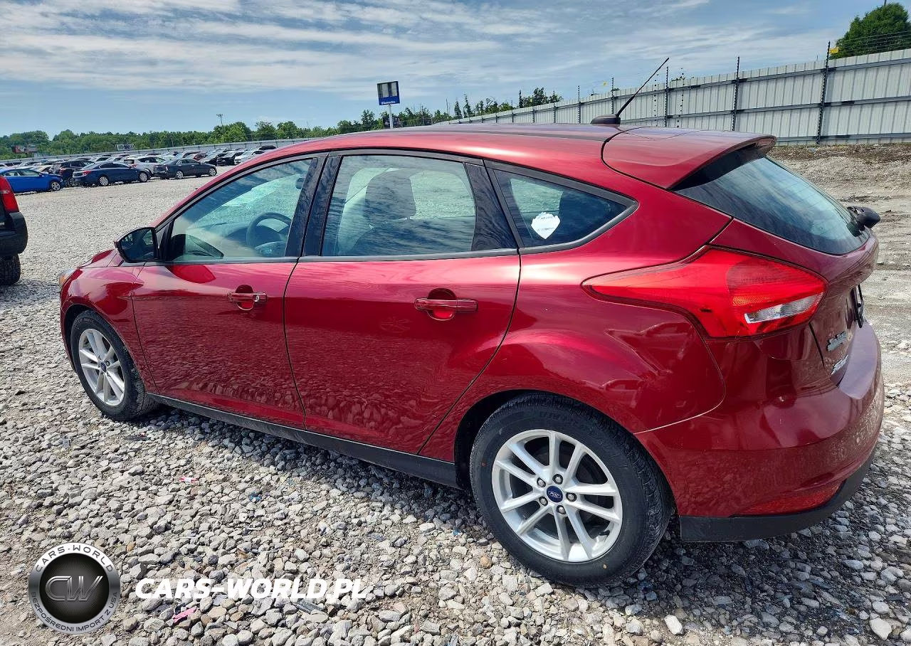 2017 Ford Focus Se VIN:1FADP3K28HL328876 - 2