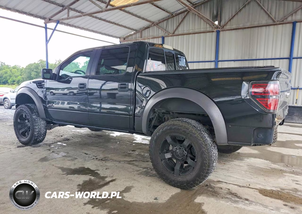 2013 Ford F150 Svt Raptor VIN:1FTFW1R63DFC95166 - 2