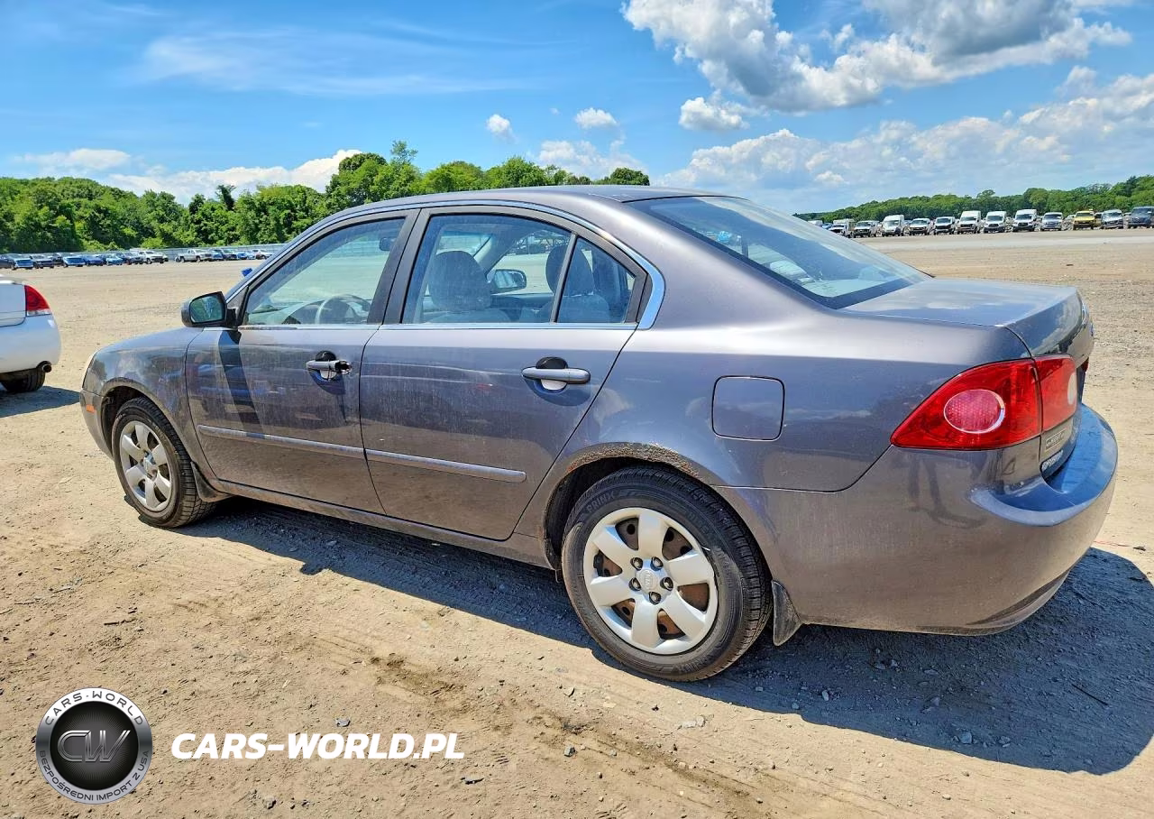 2008 Kia Optima Lx VIN:KNAGE123185264076 - 2