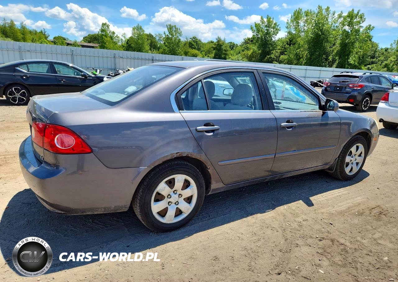 2008 Kia Optima Lx VIN:KNAGE123185264076 - 3