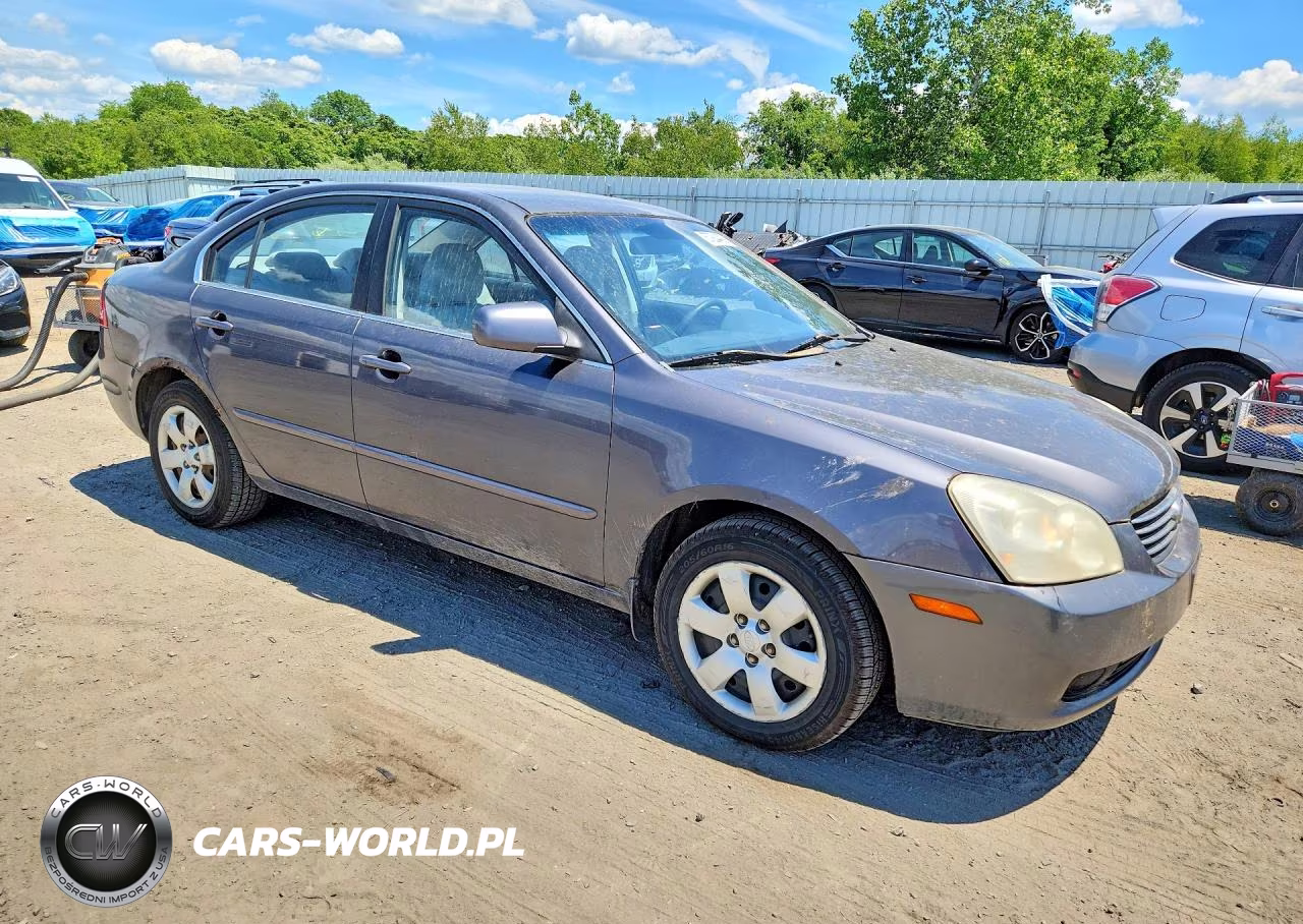 2008 Kia Optima Lx VIN:KNAGE123185264076 - 4