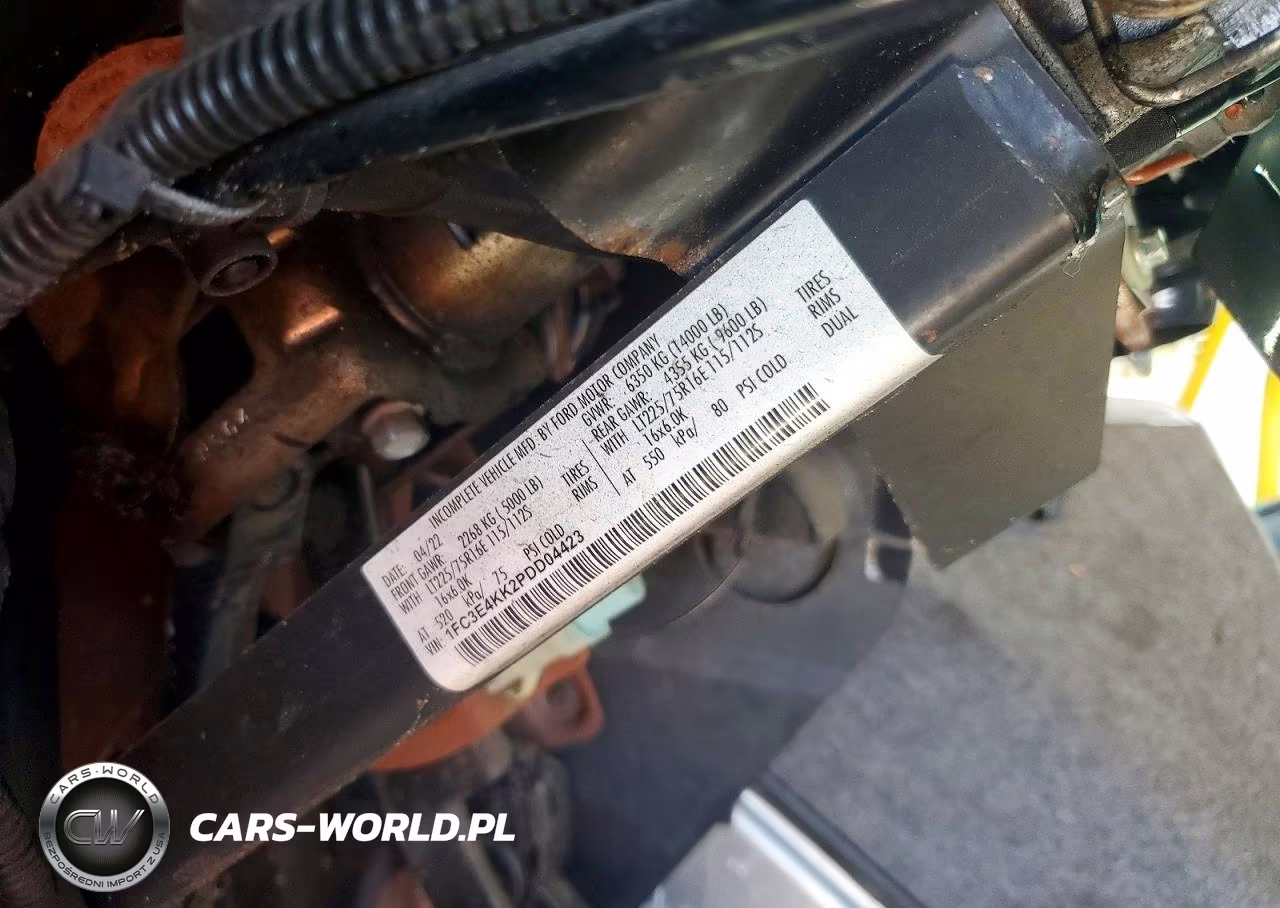 2023 Ford Econoline E450 Super Duty Commercial Stripped Chassis VIN:1FC3E4KK2PDD04423 - 10