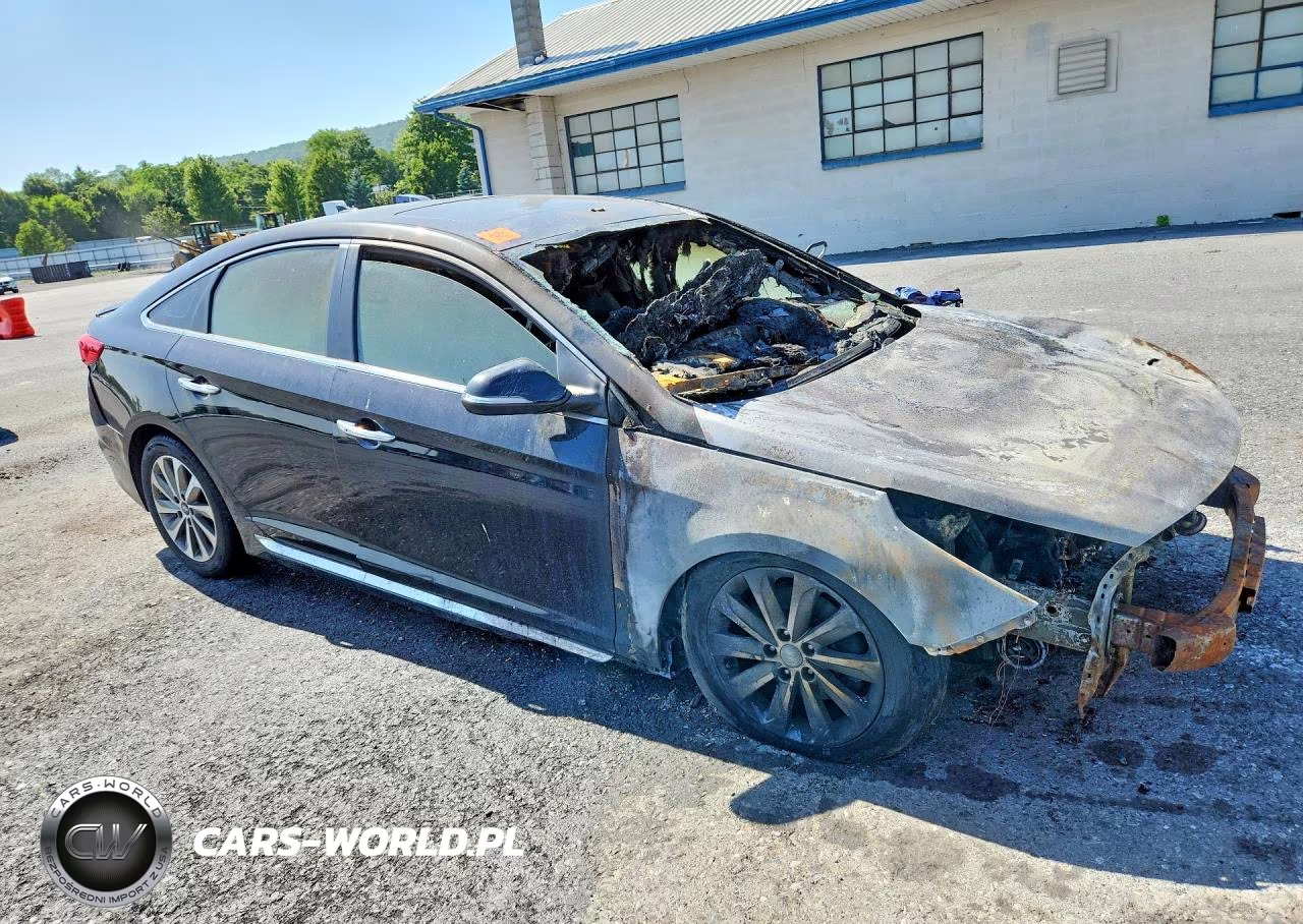 2016 Hyundai Sonata Sport VIN:5NPE34AFXGH365340 - 4