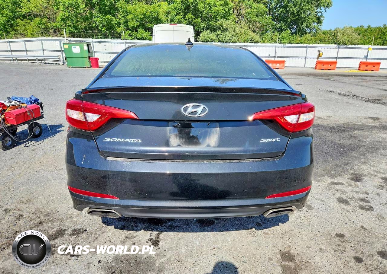 2016 Hyundai Sonata Sport VIN:5NPE34AFXGH365340 - 6