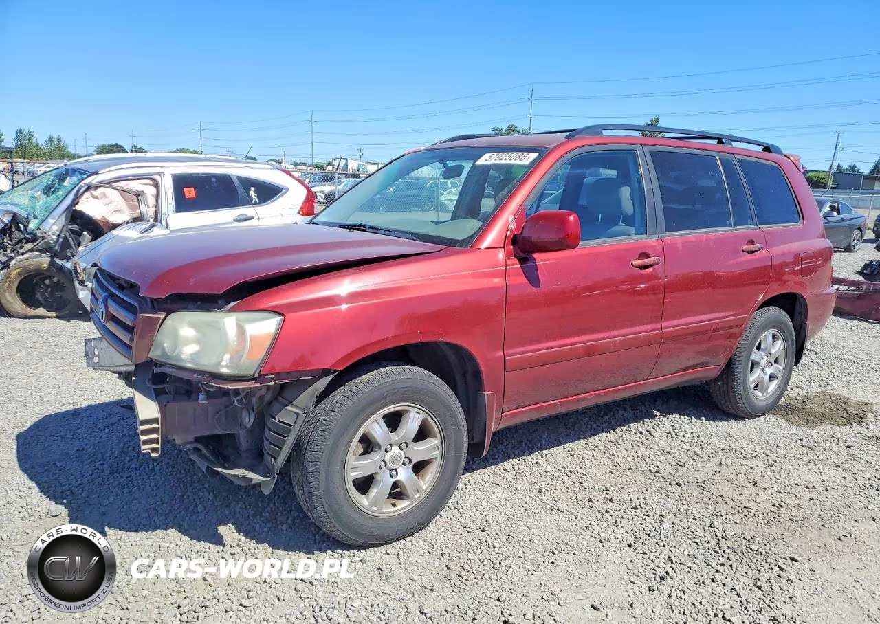 2007 Toyota Highlander Base – zdjęcie 1 z 14