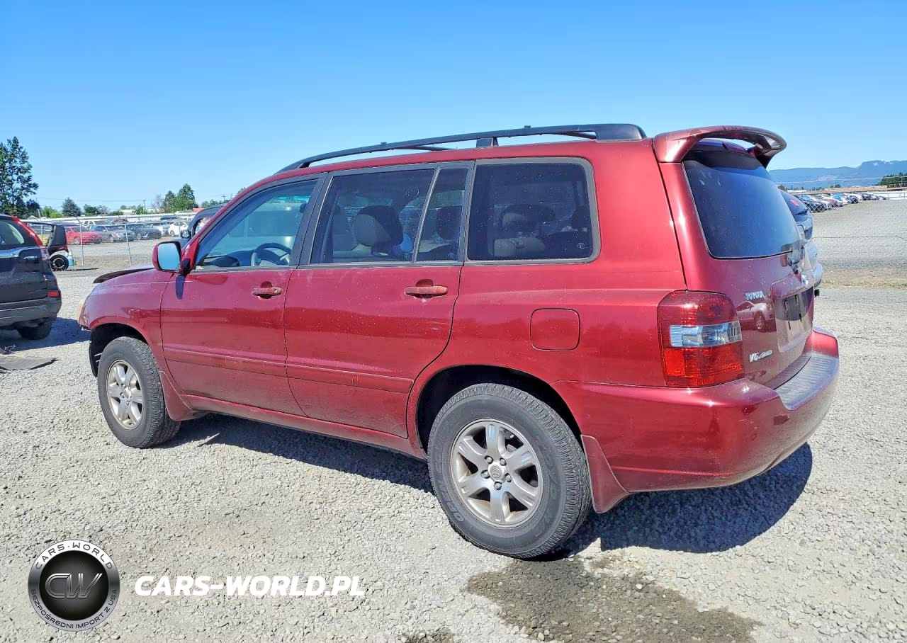 2007 Toyota Highlander Base VIN:JTEEP21A170197996 - 2