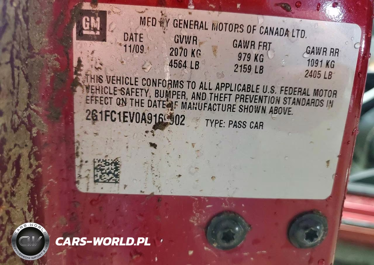 2010 Chevrolet Camaro Lt VIN:2G1FC1EV0A9169902 - 12
