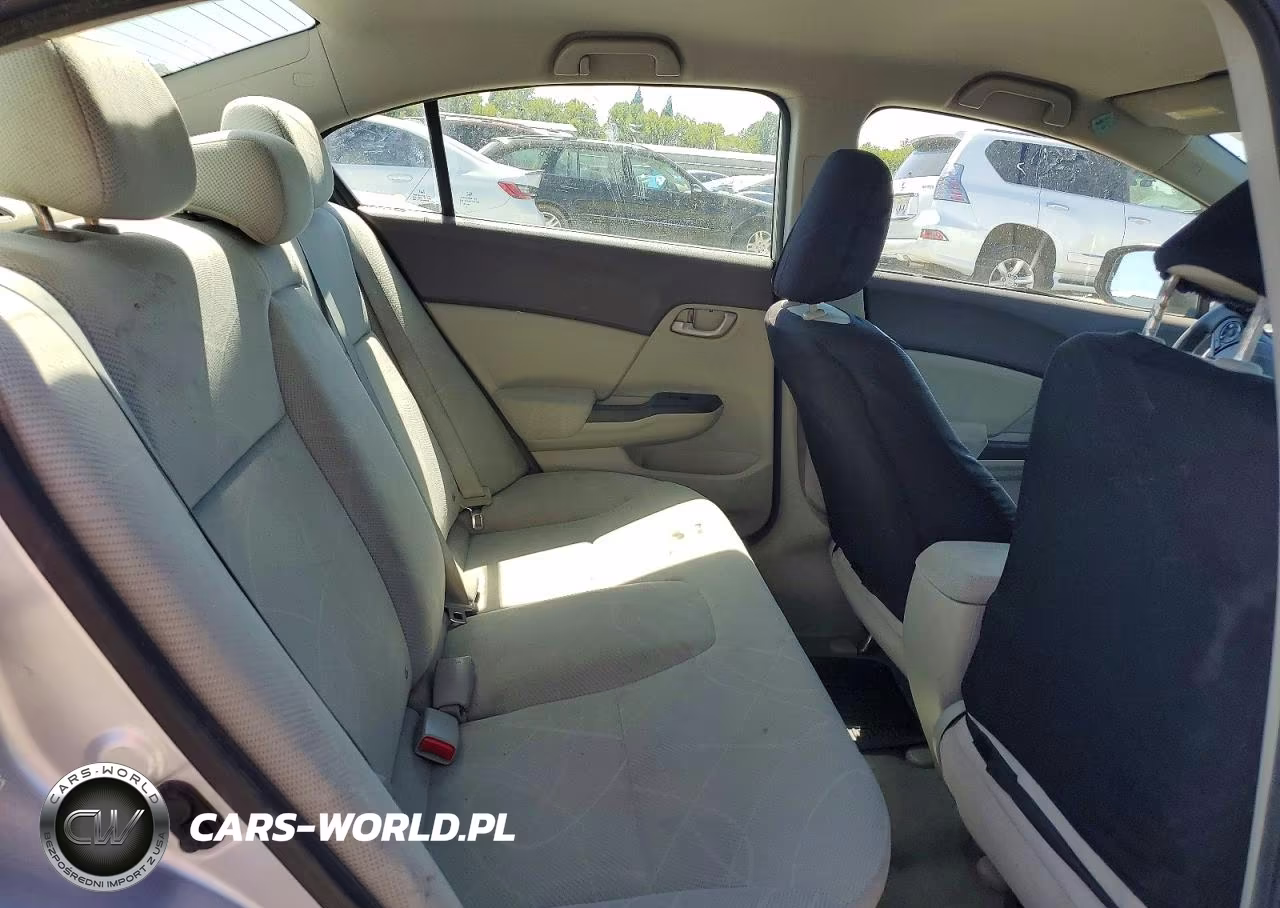2012 Honda Civic Lx VIN:19XFB2F54CE337480 - 10