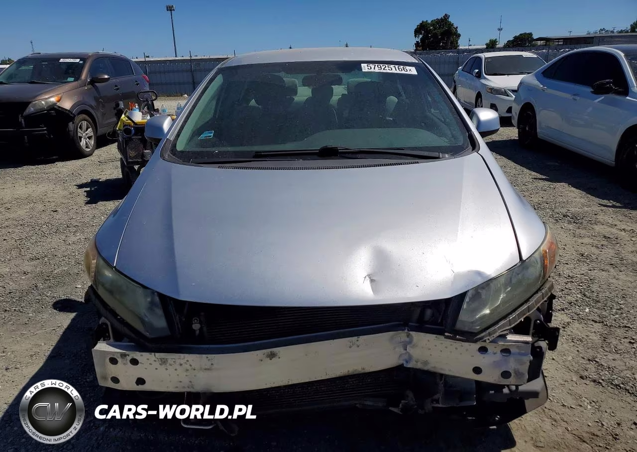 2012 Honda Civic Lx VIN:19XFB2F54CE337480 - 5