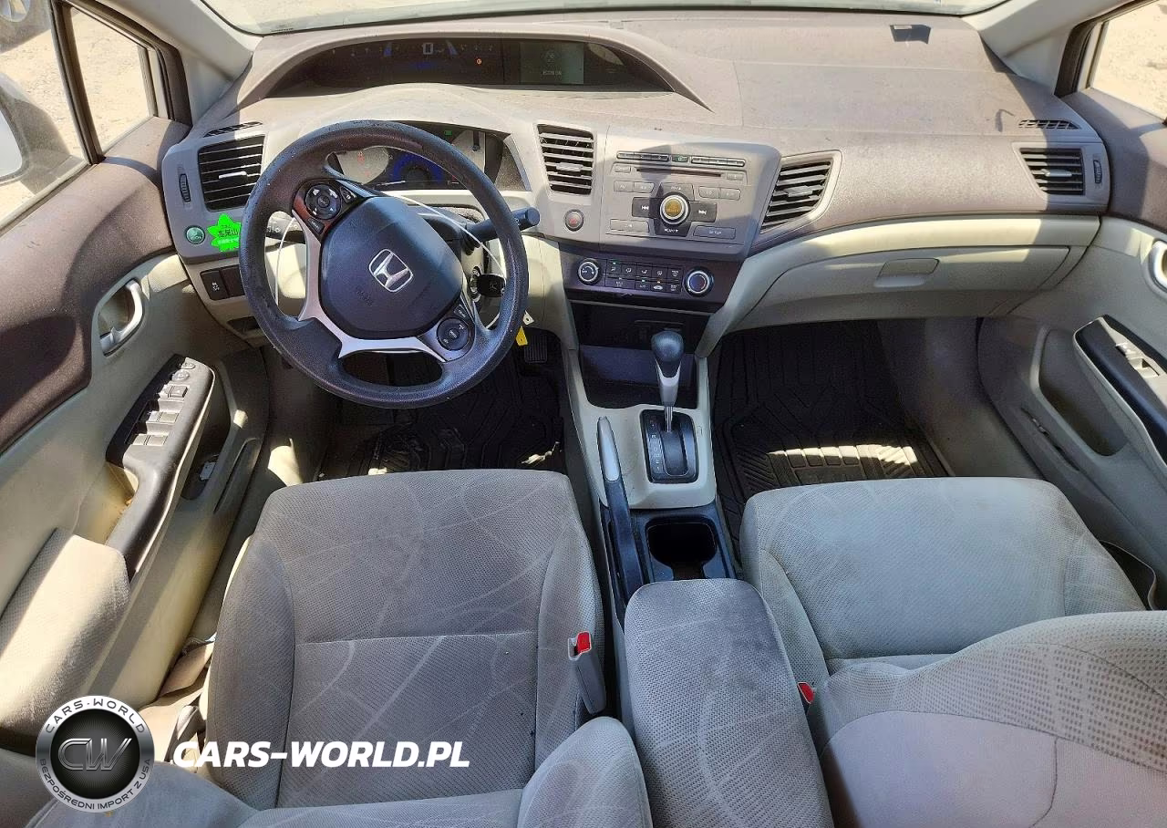 2012 Honda Civic Lx VIN:19XFB2F54CE337480 - 8