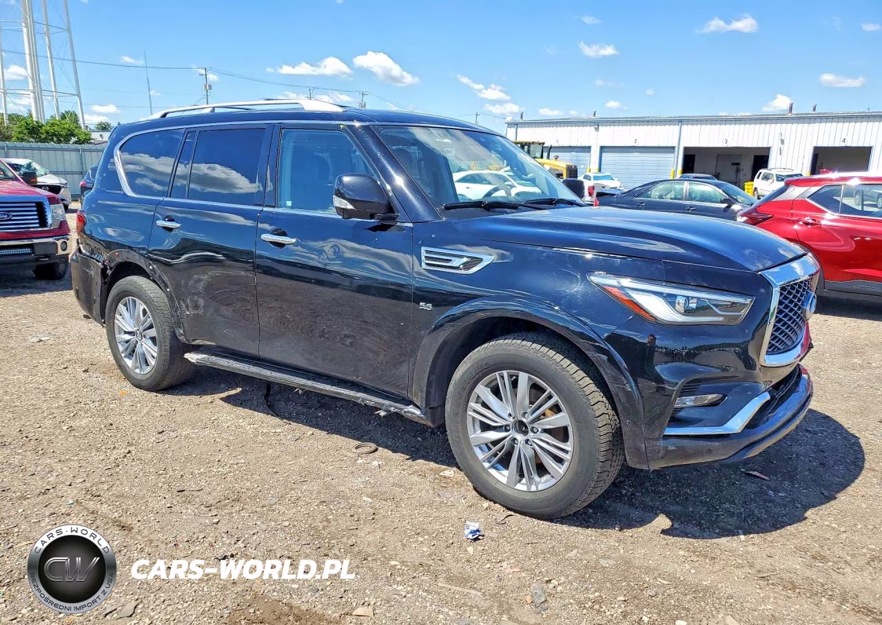 2020 Infiniti Qx80 Luxe VIN:JN8AZ2NEXL9252000 - 4