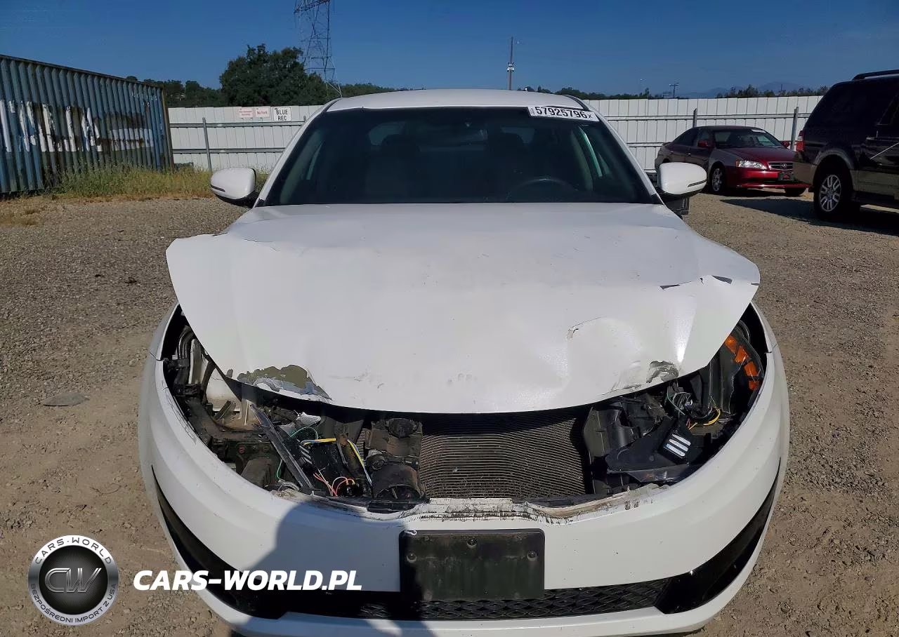 2013 Kia Optima Lx VIN:5XXGM4A77DG230404 - 5