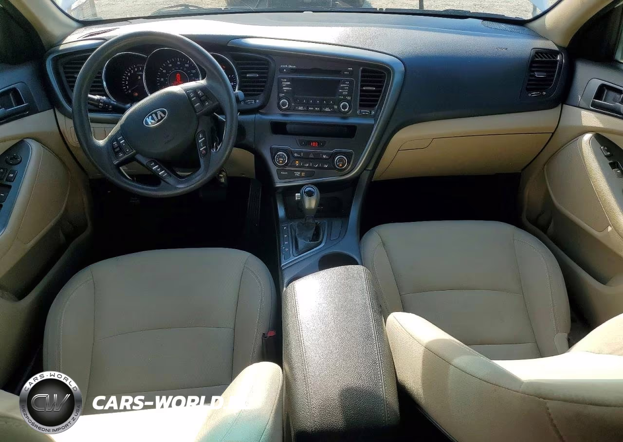 2013 Kia Optima Lx VIN:5XXGM4A77DG230404 - 8