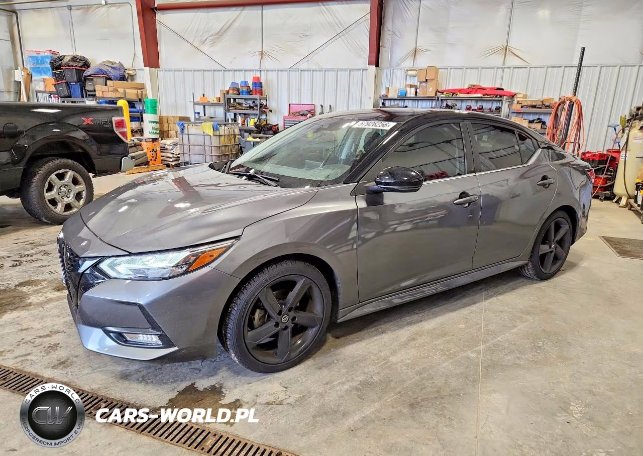 2022 Nissan Sentra Sr VIN:3N1AB8DV2NY312937 - 1