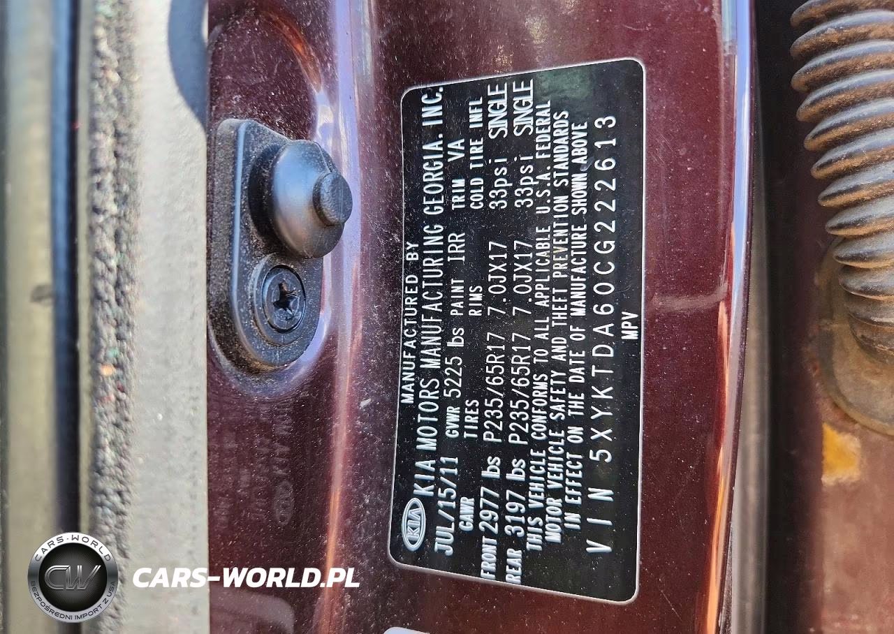 2012 Kia Sorento Lx VIN:5XYKTDA60CG222613 - 14