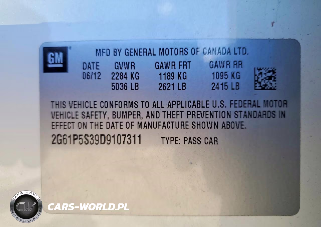 2013 Cadillac Xts Luxury Collection VIN:2G61P5S39D9107311 - 12