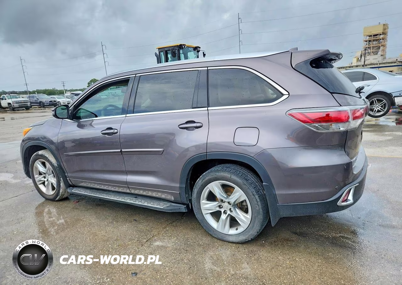 2015 Toyota Highlander Limited Platinum VIN:5TDDKRFHXFS141015 - 2