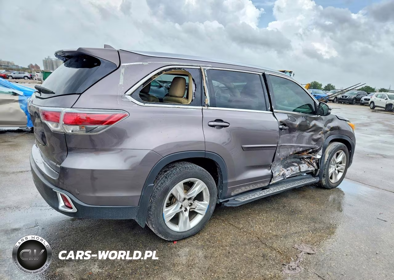 2015 Toyota Highlander Limited Platinum VIN:5TDDKRFHXFS141015 - 3