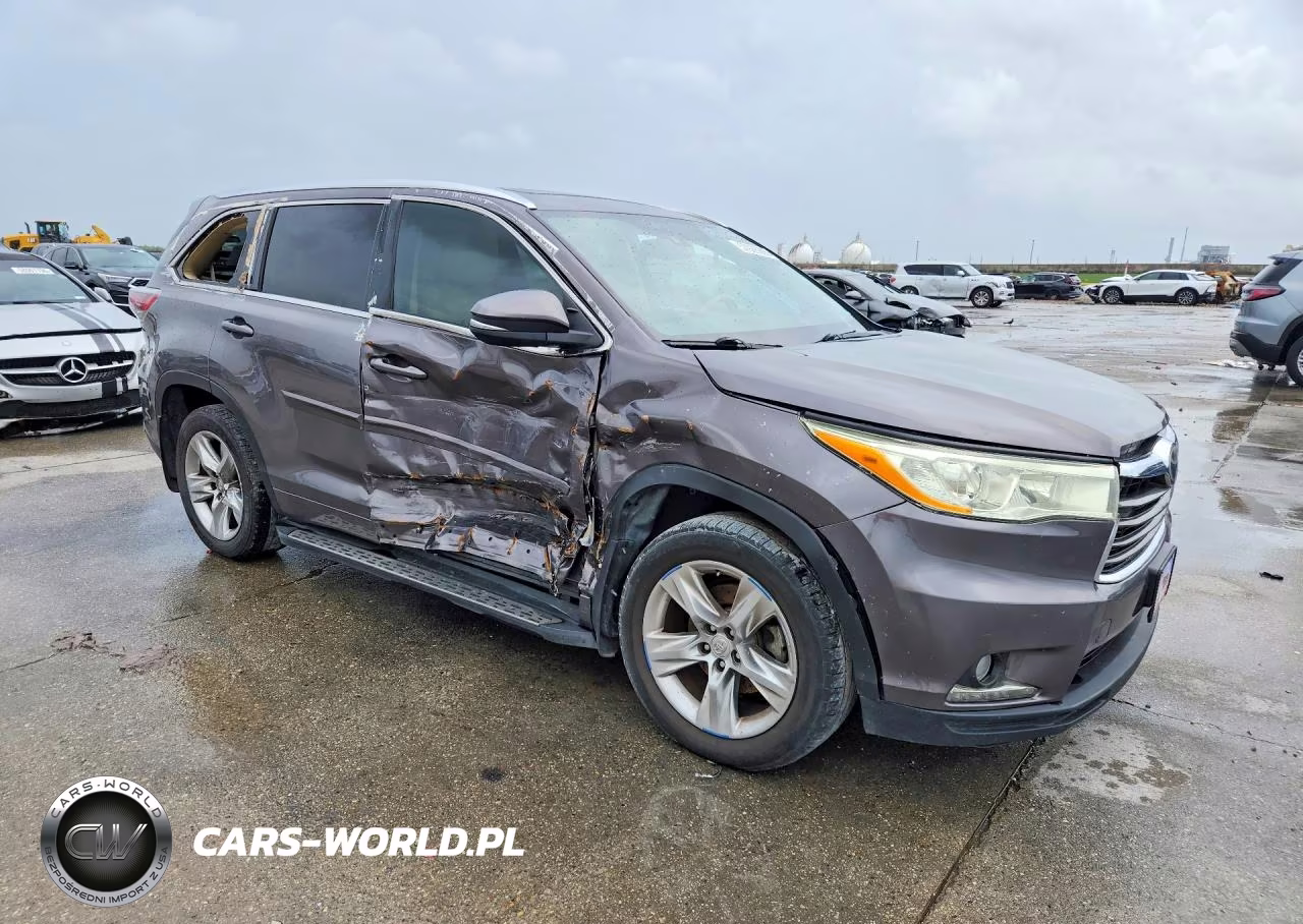 2015 Toyota Highlander Limited Platinum VIN:5TDDKRFHXFS141015 - 4