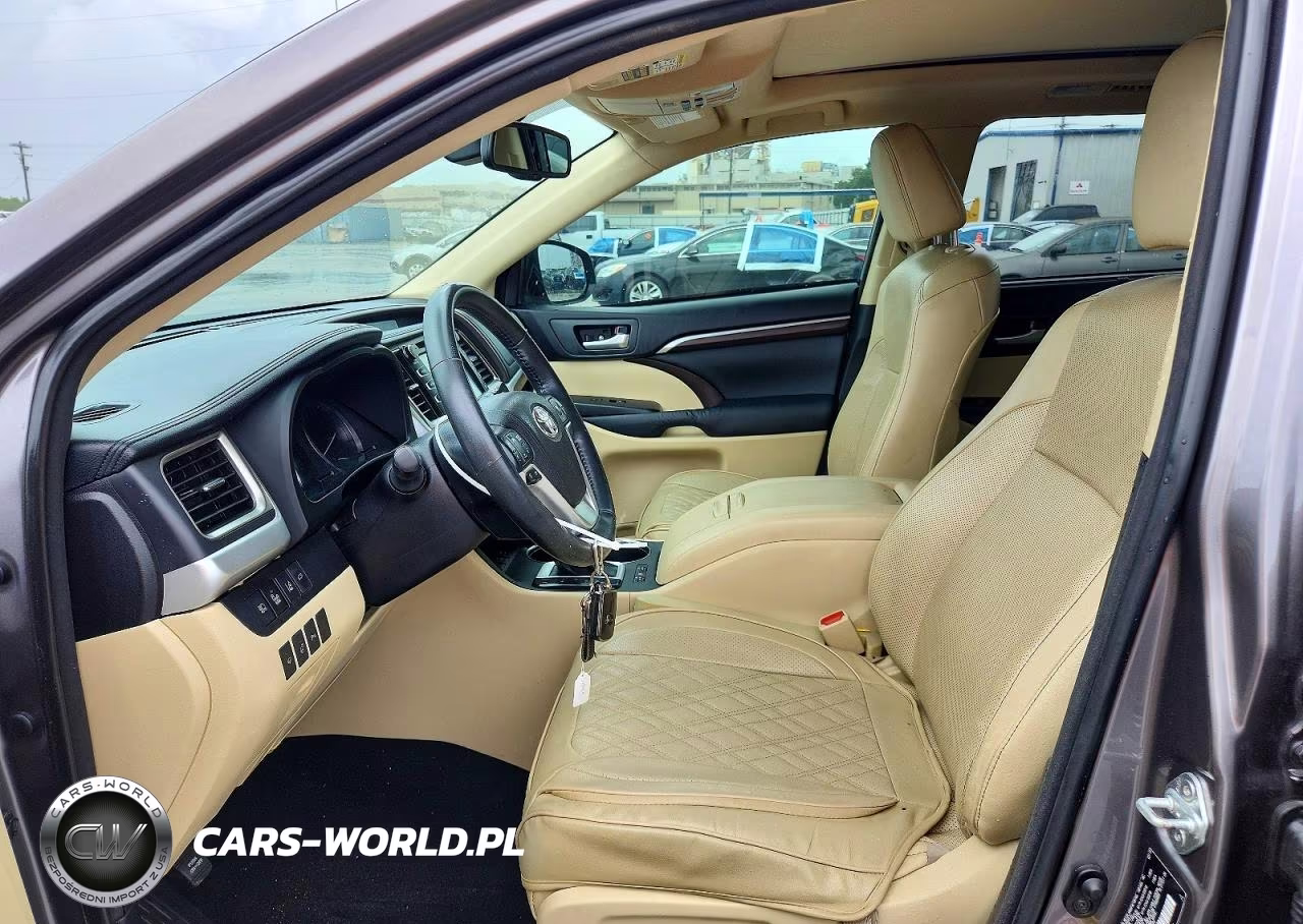 2015 Toyota Highlander Limited Platinum VIN:5TDDKRFHXFS141015 - 7