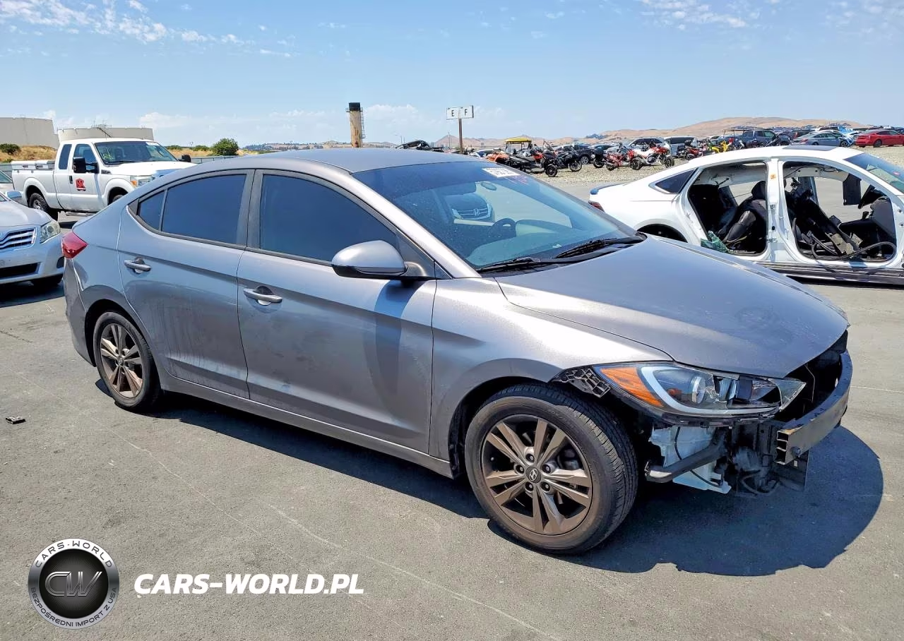 2017 Hyundai Elantra Se VIN:KMHD84LF9HU164462 - 4