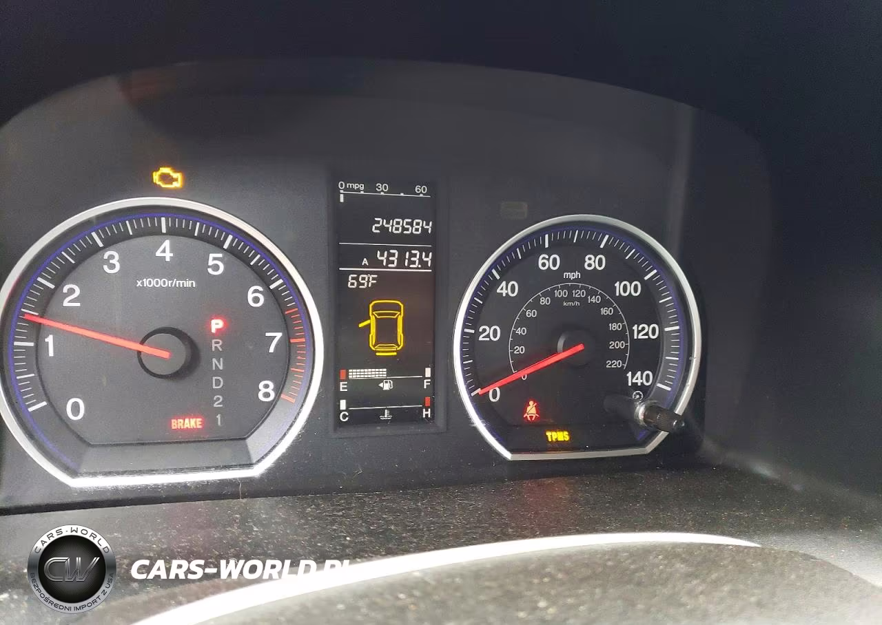 2007 Honda Cr-V Ex VIN:JHLRE48577C084670 - 9