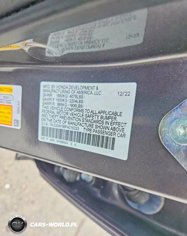 2023 Acura Integra A-Spec VIN:19UDE4H38PA016333 - 13