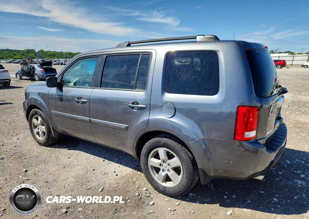2010 Honda Pilot Exl VIN:5FNYF4H56AB008406 - 2
