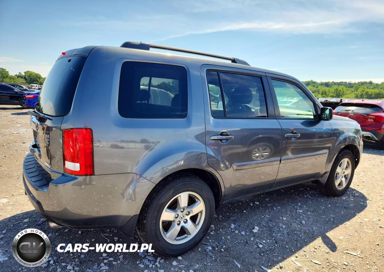 2010 Honda Pilot Exl VIN:5FNYF4H56AB008406 - 3
