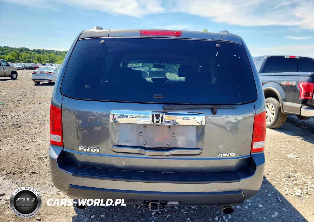 2010 Honda Pilot Exl VIN:5FNYF4H56AB008406 - 6