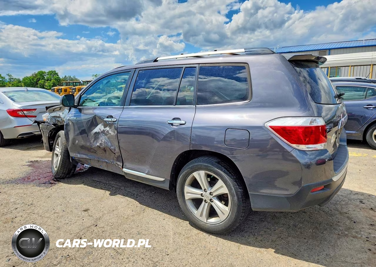 2012 Toyota Highlander Limited VIN:5TDDK3EH3CS141433 - 2